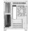 Gehäuse Antec CX60M ARGB White Mini Tower ITX Glasfront Weiß