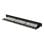 Pannello di Patch Lanberg PPUA-1124-B Cat6a 24 Porte 1U Acciaio Nero