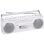Radio Trevi RR 501 BT Portatile Bluetooth FM MW SW USB SD Bianco