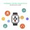 Dam Electronics Smartwatch C9 Ultra Max Bluetooth 2.1" TFT IP67 Plateado Negro Pulsómetro SpO2
