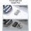 Power Bank Baseus Free2Pull 10000 mAh 30 W Apta para aviones Gris lunar