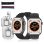 Dam Electronics S9 Bluetooth 1,85" Negro Pack 2 Smartwatch y 2 Auriculares TWS IP67 SpO2 ECG
