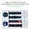 Dam Electronics S9 Bluetooth 1,85" Negro Pack 2 Smartwatch y 2 Auriculares TWS IP67 SpO2 ECG