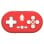 Gamepad Indeca Mini Controller Bluetooth Multiplataforma Rojo