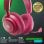 Casque Steelseries Arctis Nova 7X Gen 2 Sans Fil Bluetooth et 2,4 GHz Gaming Blanc Magenta