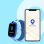 Dam Electronics DS06 GPS 2G 1,44" Táctil Azul Cámera L SOS Infantil Resistente al Agua