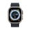 Apple Watch Ultra GPS 4G NFC 49mm OLED Titane Noir Taille Unique Étanche 100m SpO2