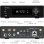 Amplificador Arylic H50 50W x2 WiFi Bluetooth RCA HDMI ARC Phono DAC ESS9023P