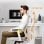 Silla de Oficina Ergonómica Sense7 Nakai Ajustable Reposabrazos 3D Blanco