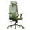 Silla de oficina ergonómica Sense7 Moyo Verde, ajuste 3D, malla transpirable, hasta 150 kg