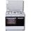 Cocina independiente ROMMER CH 905 B FG Gas 5 Fuegos 55L Blanca