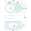 Fregadero Edesa K2 SE 84 1C1E Reversible Lavabo sobre-encimera 840x440 mm