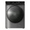 Lavadora Infiniton WM-G124ADX Carga Frontal 12 kg 1400 rpm A Negra Inverter Vapor