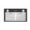 Campana extractora Edesa ECG-5811 BK Canalizado/Recirculación 45,7cm LED 645 m³/h