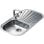 Teka Stylo 1C 1E D Fregadero Acier Inox 1 Cuve 1 Égouttoir 45 cm