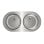 Teka DR 80 2C Évier encastrable ovale 2 cuves acier inoxydable