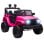 Homcom Coche Eléctrico Para Niños +3 Años Con Control Remoto 100x65x72 Cm Rosa