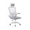 Silla de Oficina Adec Aero Respaldo de Malla con Reposacabezas Regulable Gris Claro 106-116x62x62 cm
