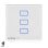 Interrupteur Intelligent Dam Electronics 3 Touches WiFi RF 433MHz Panneau Monocristallin