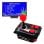 Dam Electronics Arcade Small Shaker Manette de Jeu Rétro 256 Jeux AV
