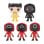 Pack de 5 figurines 10 cm Squid designs variés Dam Electronics
