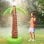Dam Electronics Aufblasbare Palme mit Wassersprinkler 160 x 90 cm