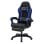 ML Design Silla Gaming Ergonómica Azul con Reposapiernas y Cojines