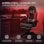 ML Design Silla Gaming Ergonómica Negra y Roja con Reposapiernas, Cojín Lumbar y Cervical, Respaldo Ajustable, 200 kg