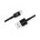 USB-Kabel Akashi ALTCABUSBCBLK 1 m USB-A auf USB-C Schwarz