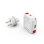 Hub Allocacoc 9302/EUUHUB 4 Portas USB 2.0 Branco alimentação AC/DC