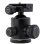Kopf für Stativ Benro B1 Panorama 360° Kugel 36 mm schwarz