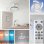 Origial AirBliss Ceiling Retractable Dim Ventilador de Techo con Luz Regulable Aspas Retráctiles 122cm Blanco