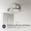Ventoinha de Teto com Luz Origial AirBliss Ceiling 30W 106cm 6 Velocidades Pás Retráteis Comando Temporizador Função Inverno