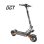 Patinete eléctrico Zwheel Zwolf Plus 1000W Autonomía 70km Ruedas 10" Off Road Gris-bronce