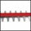 Cortasetos Einhell GE-CH 36/61 Li-Solo 61 cm double lame sans fil