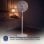 Ventilador de pie Origial ORISTAND30W-WF motor DC, 30W altura ajustable Blanco