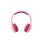 Auriculares Muse M-215BTP inalámbricos Bluetooth para niños con control volumen y plegables rosa