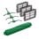 Kit accessoire aspirateur iRobot 100001456 pour Roomba 405 505 Vert