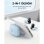 Auriculares Soundcore P30i Bluetooth con cancelación de ruido, azul claro