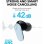 Auriculares Soundcore P30i Bluetooth con cancelación de ruido, azul claro