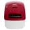 Brother QL-600R Impressora de Etiquetas USB Térmica Direta Vermelha/Branca