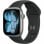 Apple Watch Series 11 GPS NFC 42mm OLED Grau Schwarzes Armband S/M Wasserdicht IP6X SpO2 Pulsuhr SOS