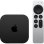 Lecteur multimédia Apple TV 4K 128GB WiFi Ethernet A15 Noir/Argent