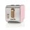 Tostadeira Nedis KABT510EPK 2 fatias aço inoxidável rosa 900W