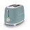 Grille-pain rétro Smeg TSF01EGMEU 2 fentes larges 950 W 6 niveaux Réchauffage Décongélation Bagel Vert émeraude mat
