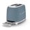 Torradeira Smeg TSF01SBMEU Storm Blue 2 fatias aço inoxidável 950W