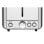 Grille-pain Solis Toaster Steel 2 tranches inox 925W fonctions avancées