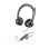 Auricolari Poly Blackwire 8225 con cavo USB-C, Cancelazione Rumore, Ufficio, Nero