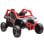Aiyaplay Coche Eléctrico Para Niños 12v Kawasaki Teryx Krx 1000 Rojo