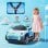 Aiyaplay Coche Eléctrico Para Niños De +3 Años Mini Concept Aceman Azul